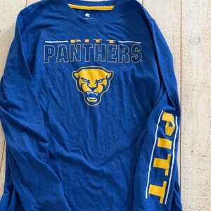 Pitt Panthers Youth Blue Long Sleeve Shirt